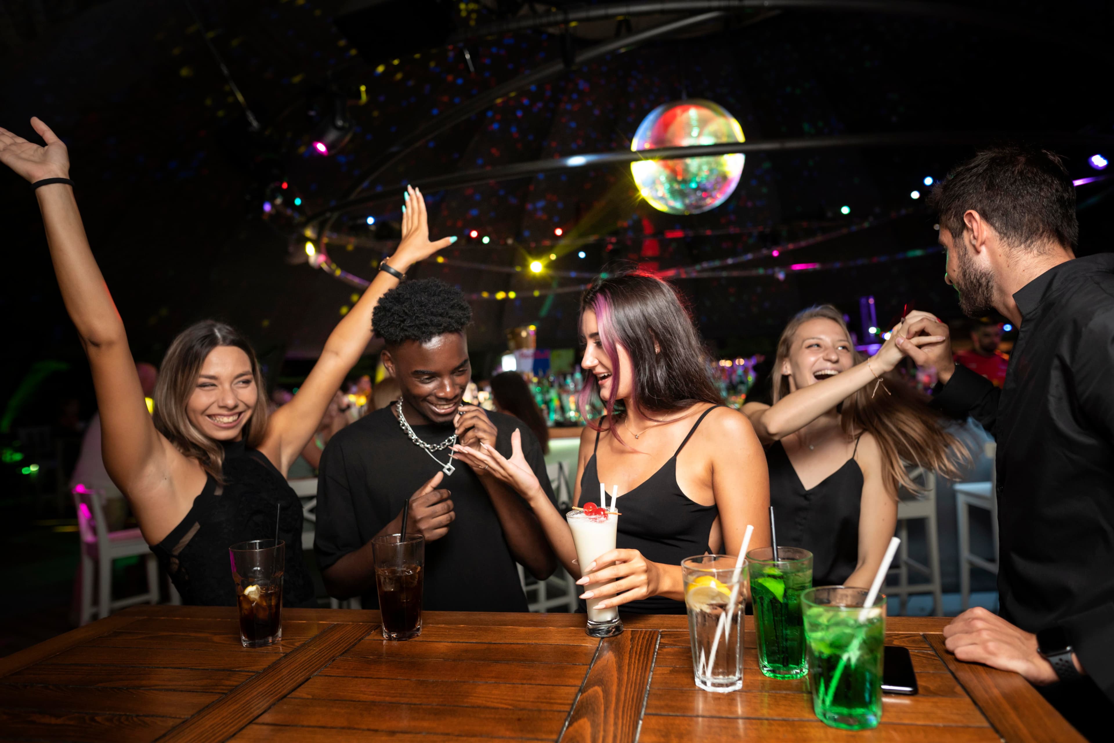 People networking at a meetup event